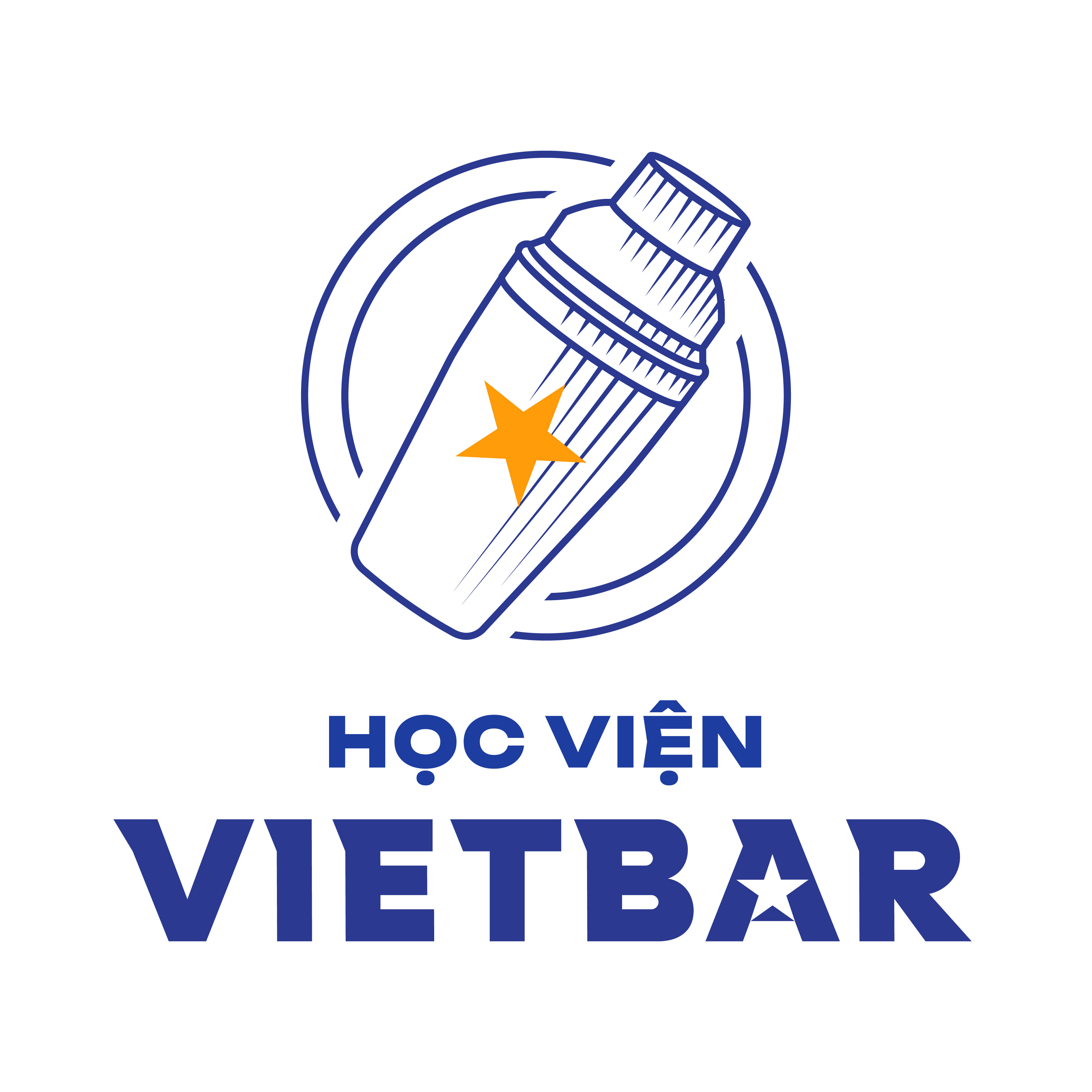 Logo Học viện VIETBAR